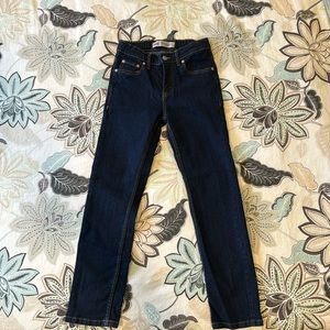 Levi’s Boys 502 Regular Taper Stretch Jeans Size 12. 26W   x 26L